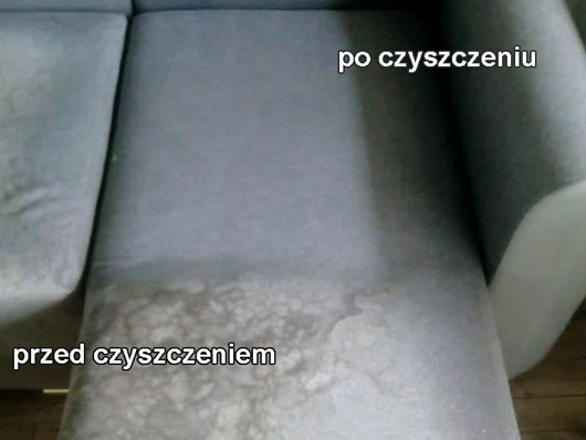 Efekt czyszczenia wykładziny - www.pranie-gorzow.pl